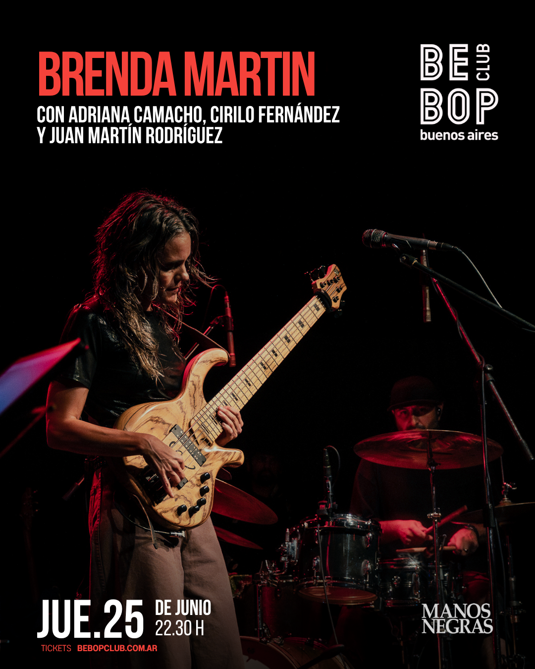 Brenda Martin | Con Adriana Camacho, Cirilo Fernández y Juan Martín Rodríguez  | 25/06/2026