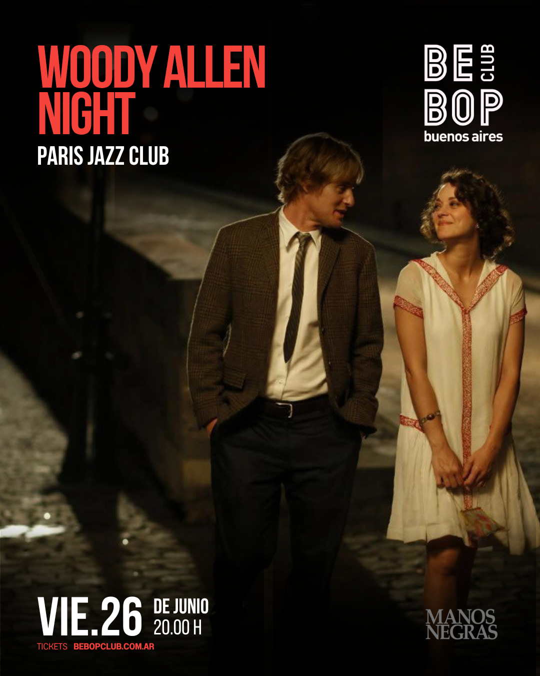 Paris Jazz Club | Woody Allen Night | 26/06/2026