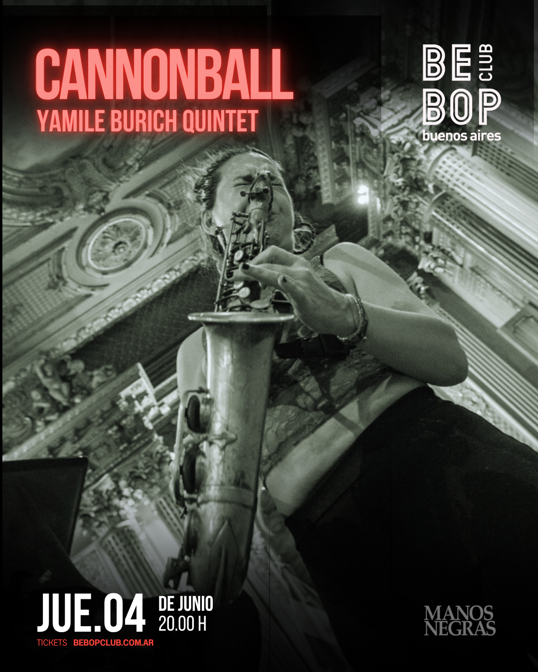 Cannonball | Yamile Burich Quintet | 04/06/2026