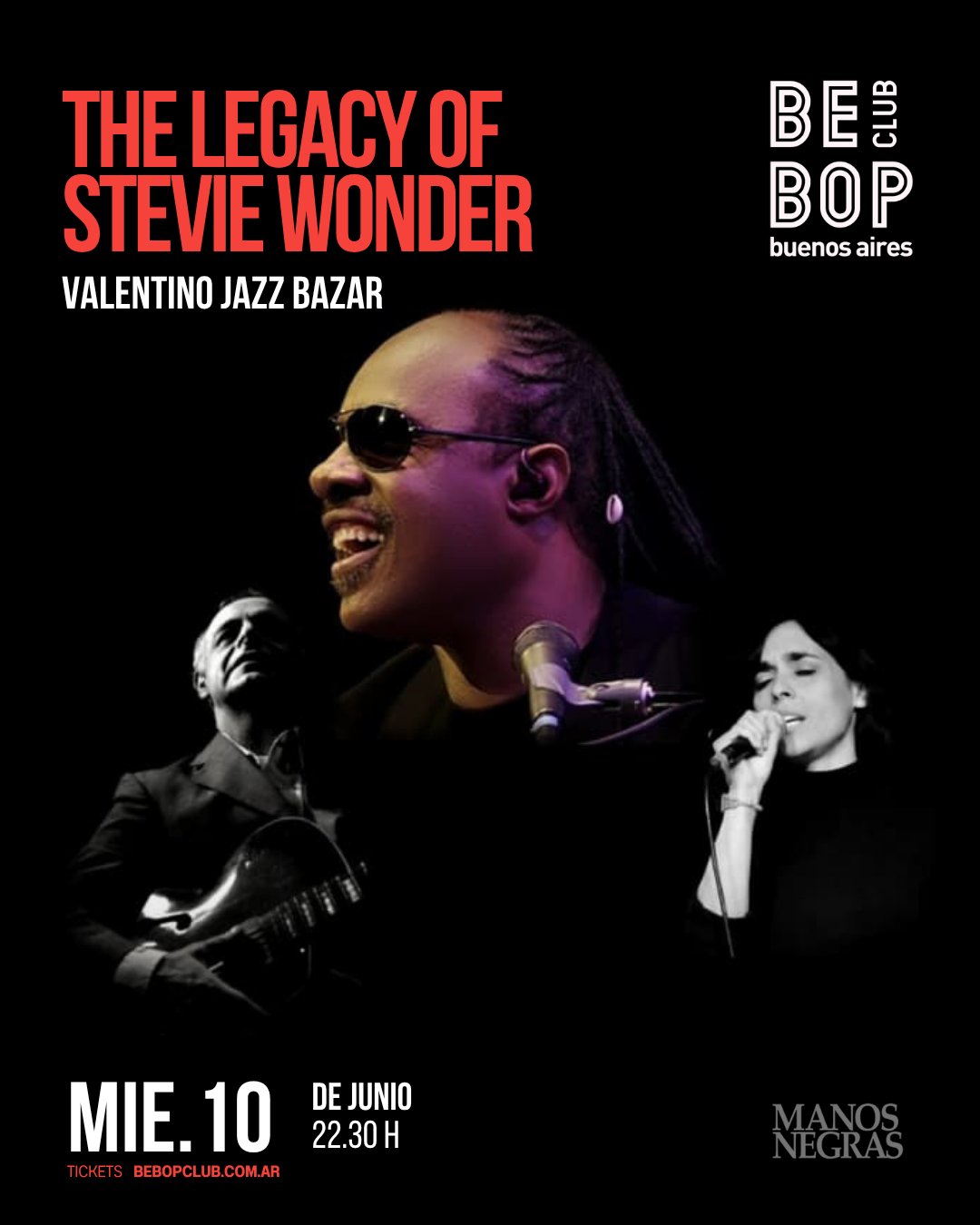 The legacy of Stevie Wonder | Valentino Jazz Bazar | 10/06/2026