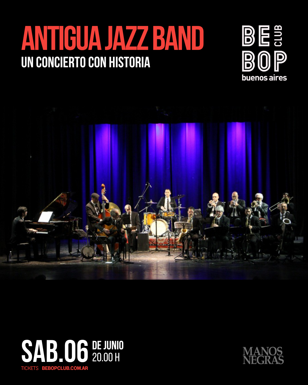 Antigua Jazz Band | Un concierto con historia | 06/06/2026