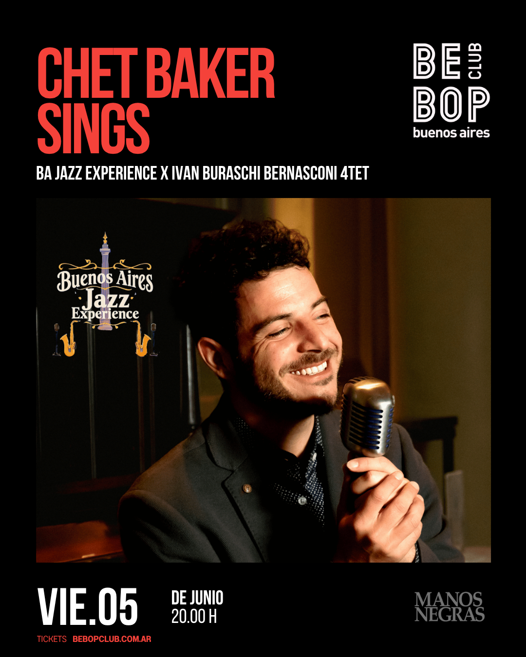 Chet Baker Sings | BA Jazz Experience | 5/06/2026