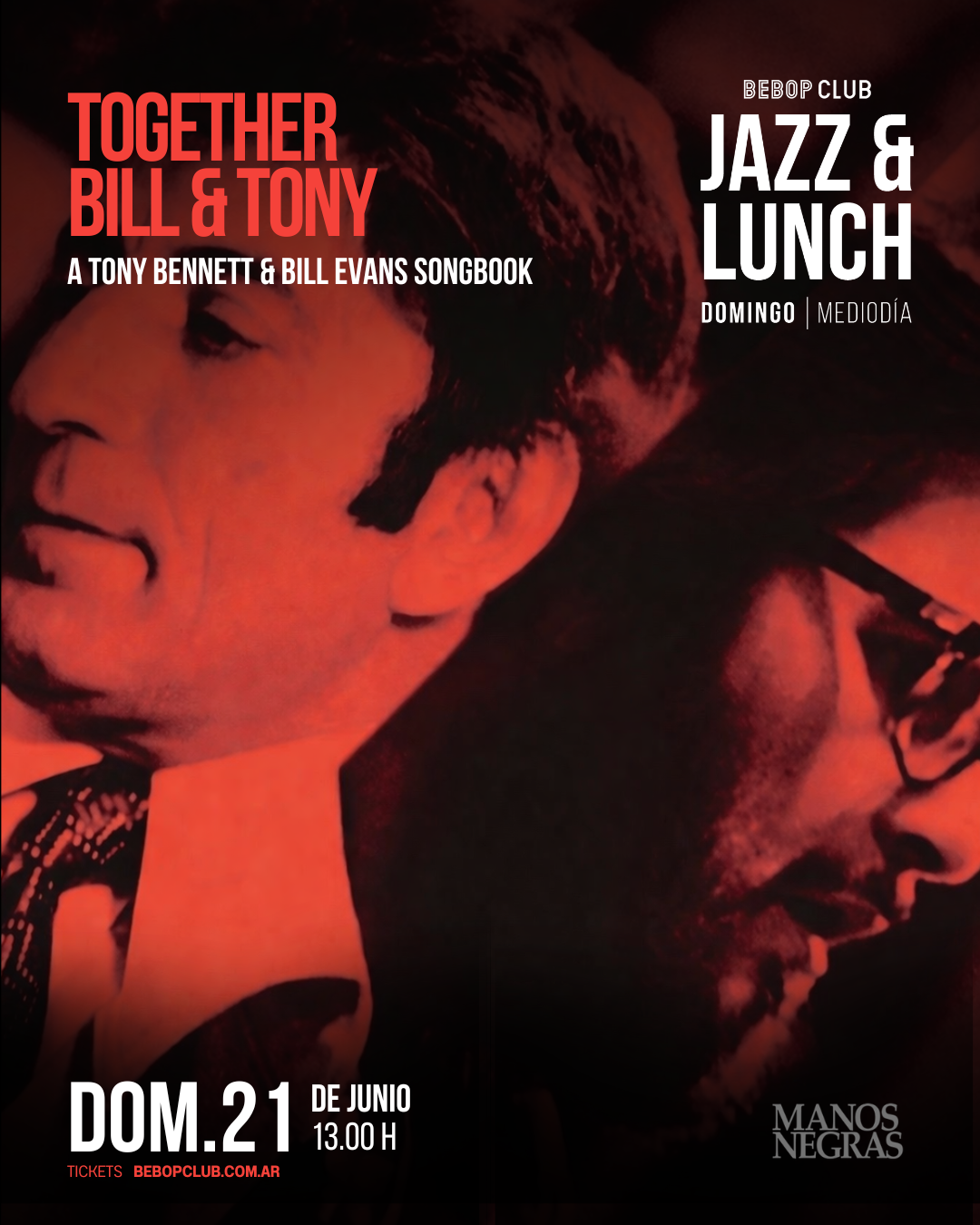 Together Bill & Tony | A Tony Bennett & Bill Evans songbook | Suhel - Leandro García | 21/06/2026