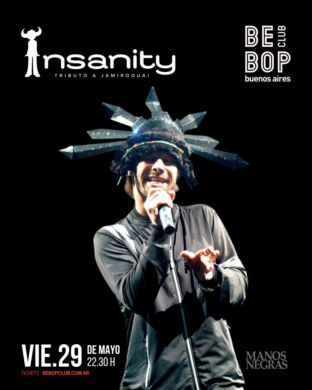 Insanity - Tributo a Jamiroquai | 29/05/2026
