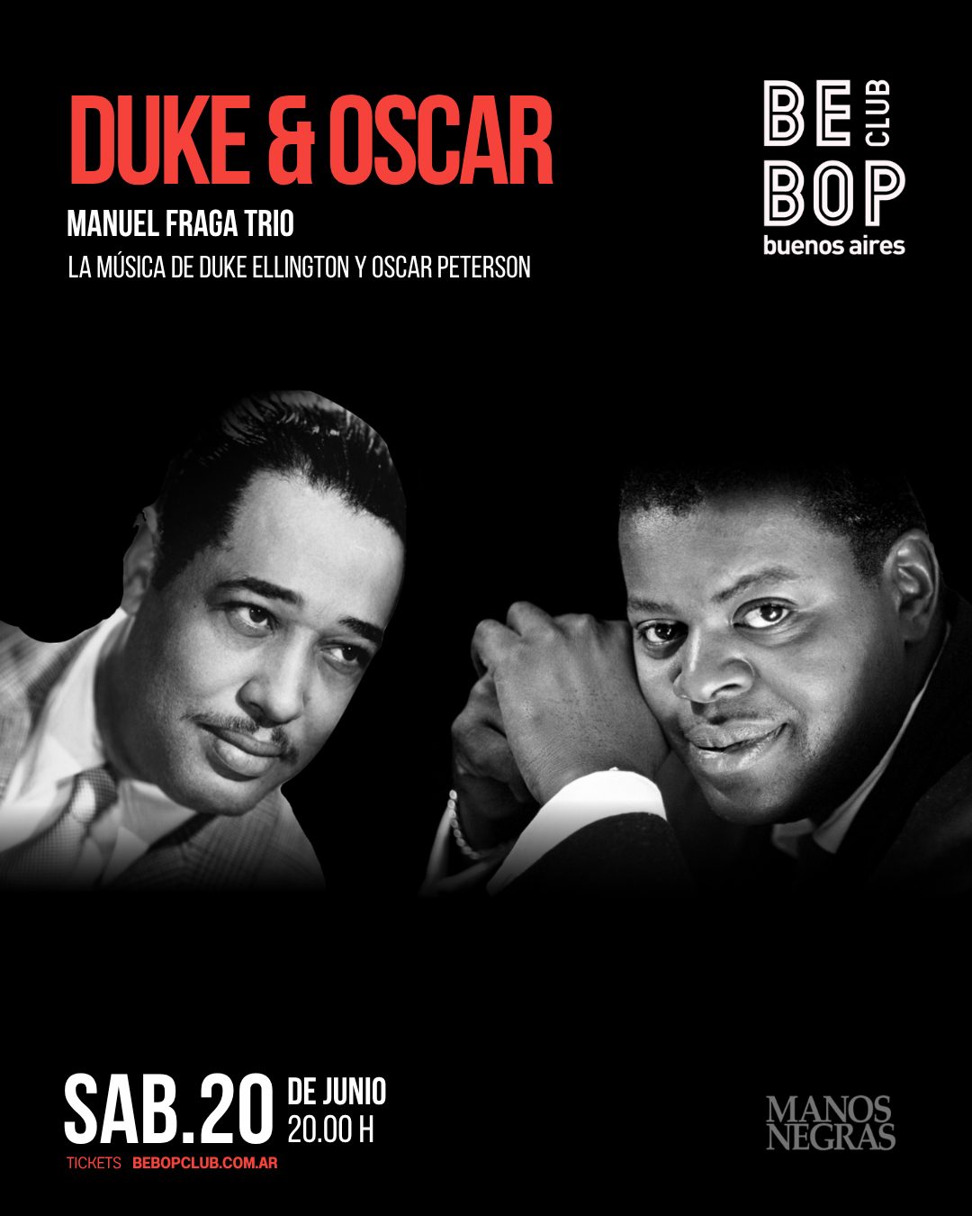 Duke & Oscar | Manuel Fraga Trío | 20/06/2026